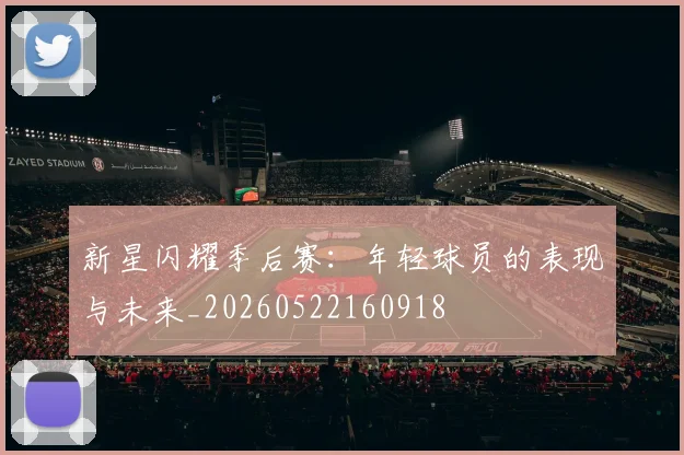 新星闪耀季后赛：年轻球员的表现与未来_20260522160918